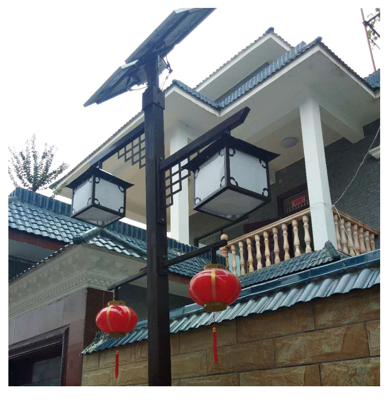 太陽(yáng)能中式LED雙頭燈 戶(hù)外3米小區(qū)照明路燈 公園道路草坪景觀(guān)燈|太陽(yáng)能庭院燈-河南蘇亞新能源科技有限公司